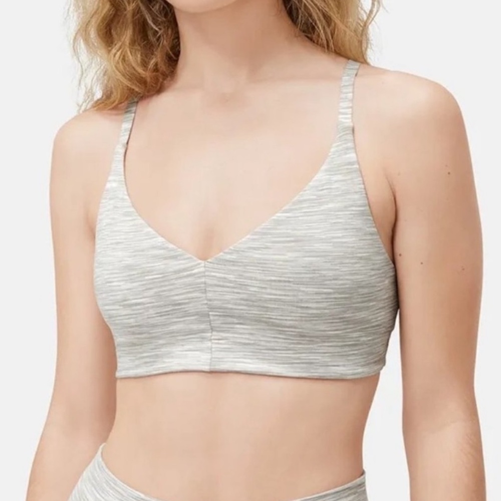 Outdoor Voices Bralette in Oatmeal, Size M